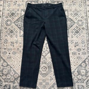 Women's Grey Plaid Pants